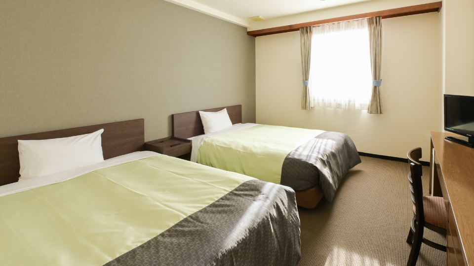 沼津インターグランドホテル【公式】 ツインルーム ベッド1